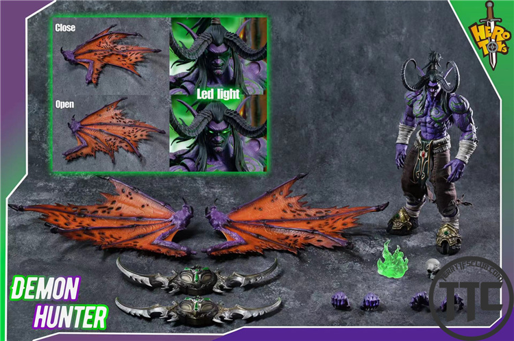 Hero Toys World of Warcraft 1/12 Scale Demon Hunter | Illidan