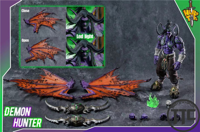 【Coming Soon】Hero Toys World of Warcraft 1/10 Scale Demon Hunter | Illidan Stormrage