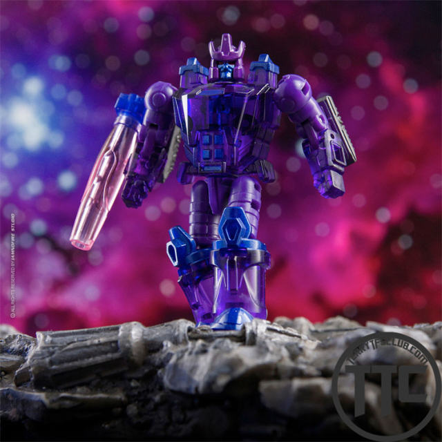 Dr.Wu DW-E01S Destroy Emperor Galvatron & DW-E29 Destroy Planet Grand Galvatron Clear Version Set of 2
