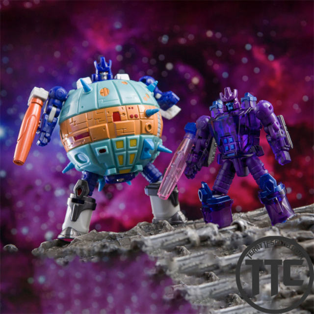 Dr.Wu DW-E01S Destroy Emperor Galvatron & DW-E29 Destroy Planet Grand Galvatron Clear Version Set of 2