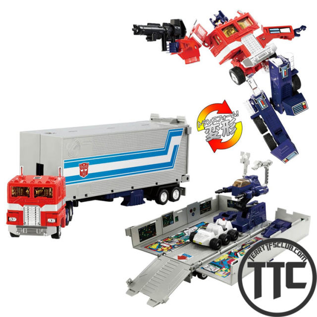 Takara Tomy Missing Link C-01 Optimus Prime Toy Ver. w/ Trailer