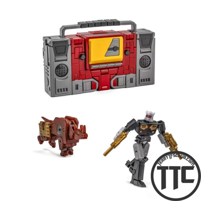 【PRE-ORDER】NewAge Toys H62 Louie | Blaster w/ Ramhorn & Rewind | Legend Scale