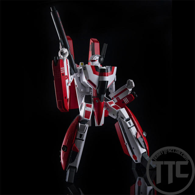 Fugu Model FG-01 Macross VF1S God of Flame w/ Fast Pack Armor Deluxe Ver.