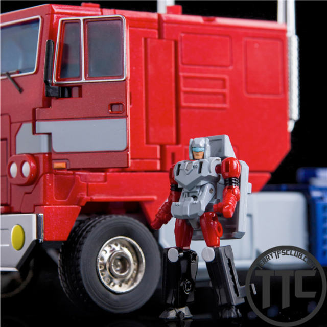 Keith Fantasy Club KFC P-14 Raijin & Engine Power Master EPM Ginrai Jinrai Optimus Prime