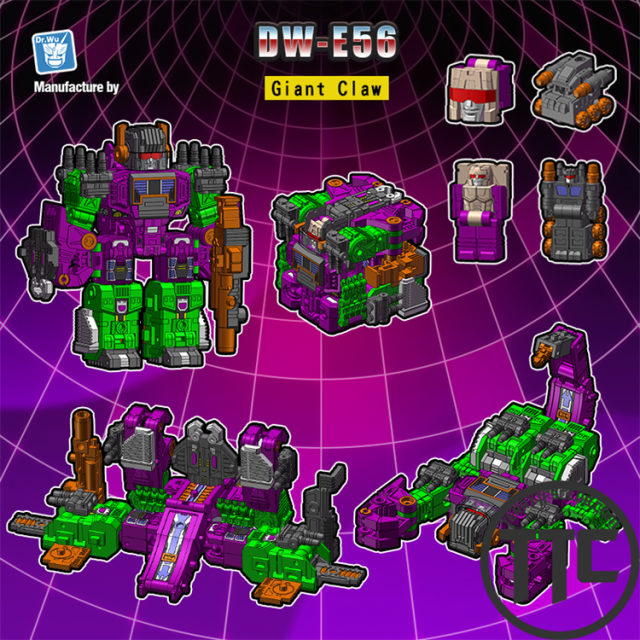 【PRE-ORDER】Dr.Wu E56 Giant Claw | Scorponok