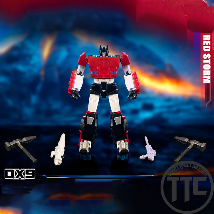 DX9 Toys D-21 Red Storm | Sideswipe