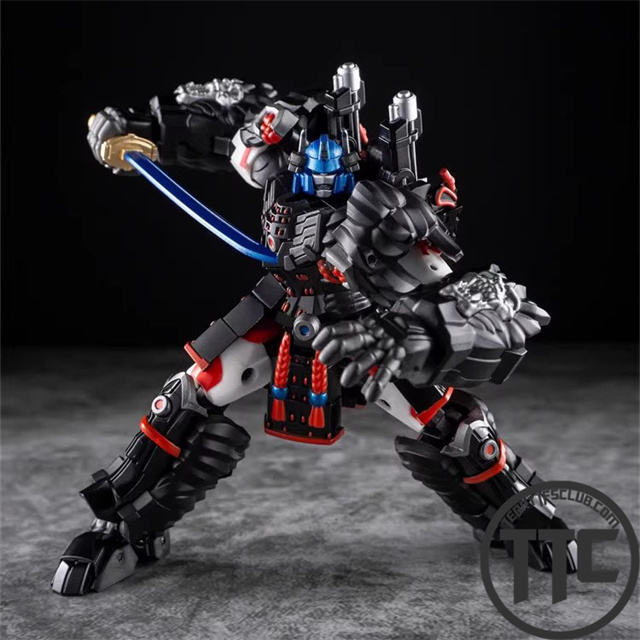 Iron Factory Samurai Series EX-75 Oosarushogun | Optimus Primal