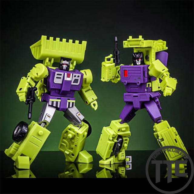 【PRE-ORDER】Magic Square Toys MS B37A Shovel Master & B38A Roller Master | Scrapper & Mixmaster set of 2