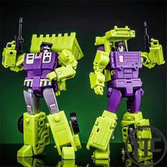 【PRE-ORDER】Magic Square Toys MS B37A Shovel Master & B38A Roller Master | Scrapper & Mixmaster set of 2