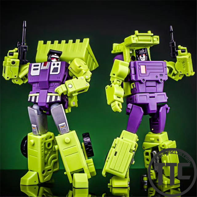【PRE-ORDER】Magic Square Toys MS B37A Shovel Master & B38A Roller Master | Scrapper & Mixmaster set of 2
