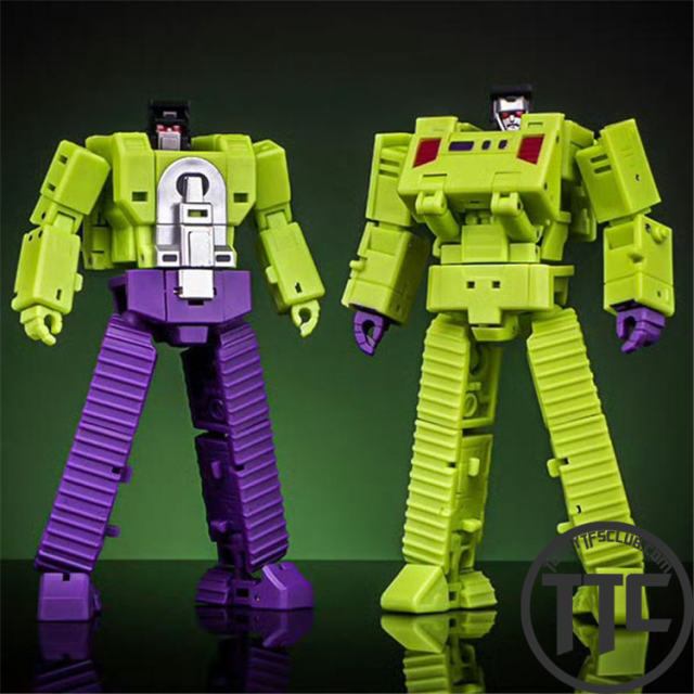 【PRE-ORDER】Magic Square Toys MS-B41A Excavator Master & MS-B42A Bulldozer master | Bulldozer & Bonecrusher Set of 2 Devastator