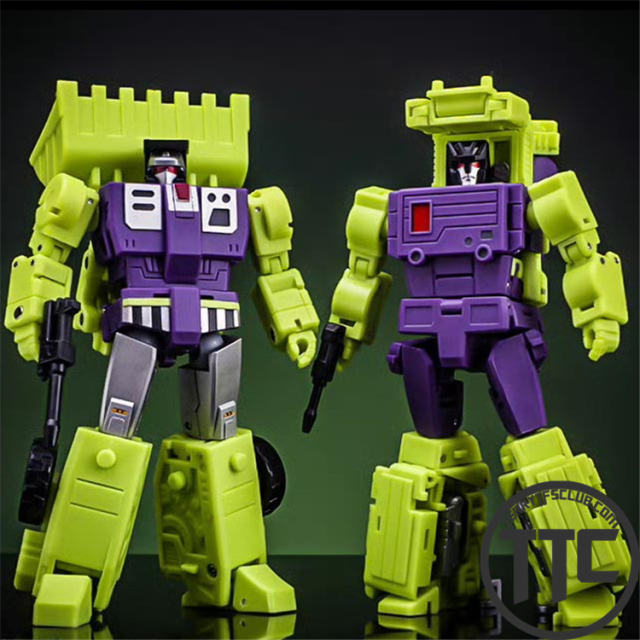 【PRE-ORDER】Magic Square Toys MS B37A Shovel Master & B38A Roller Master | Scrapper & Mixmaster set of 2
