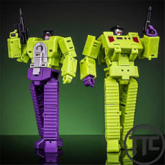 【PRE-ORDER】Magic Square Toys MS-B41A Excavator Master & MS-B42A Bulldozer master | Bulldozer & Bonecrusher Set of 2 Devastator