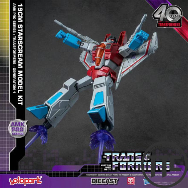 Yolopark TRANSFORMERS Generation One AMK PRO Series 19cm Starscream Model Kit