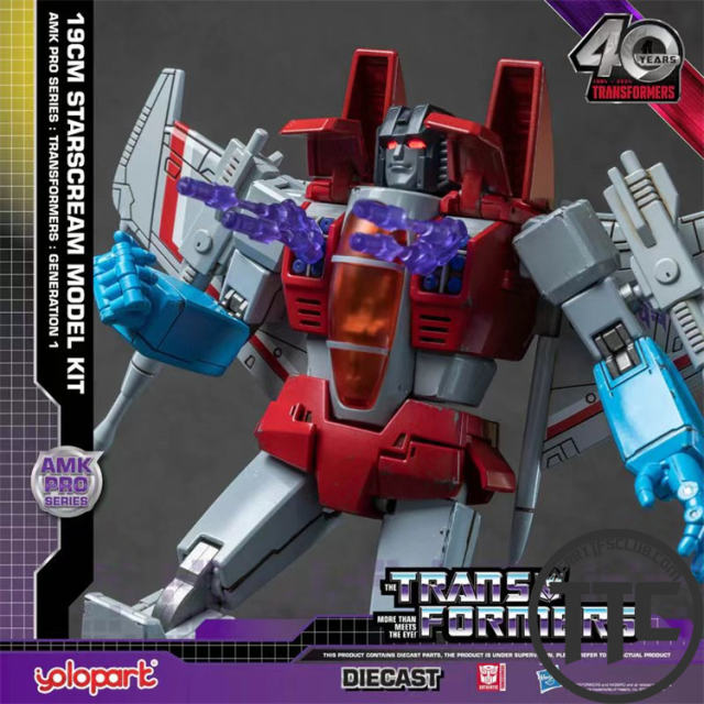 Yolopark TRANSFORMERS Generation One AMK PRO Series 19cm Starscream Model Kit