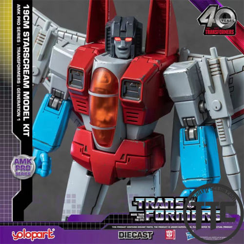 Yolopark TRANSFORMERS Generation One AMK PRO Series 19cm Starscream Model Kit