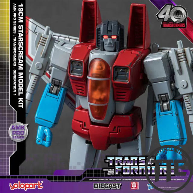 Yolopark TRANSFORMERS Generation One AMK PRO Series 19cm Starscream Model Kit