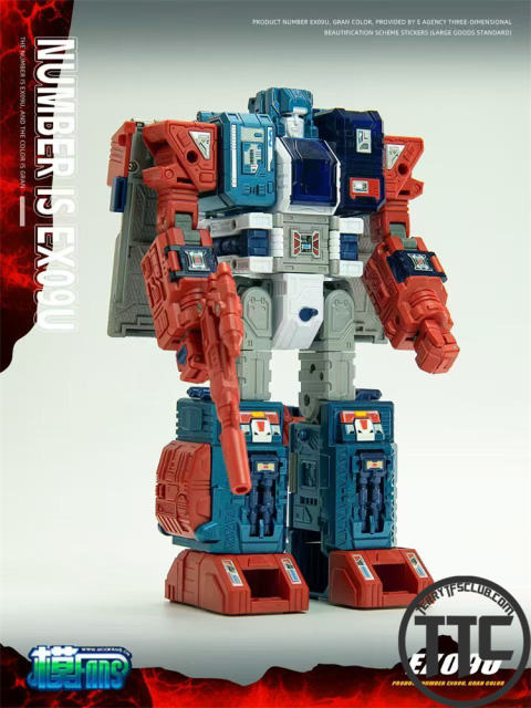 Zeta Toys EX09U Ford Gran Metallic Edition  | Grand Maximus