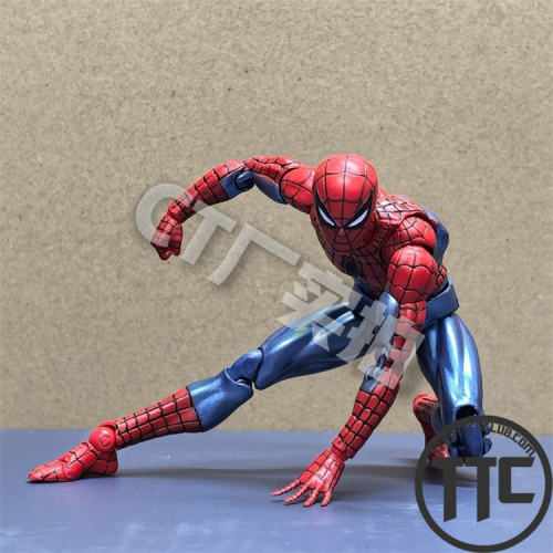 CT Toys Mafex No.075 The Amazing Spider-Man Metallic Color