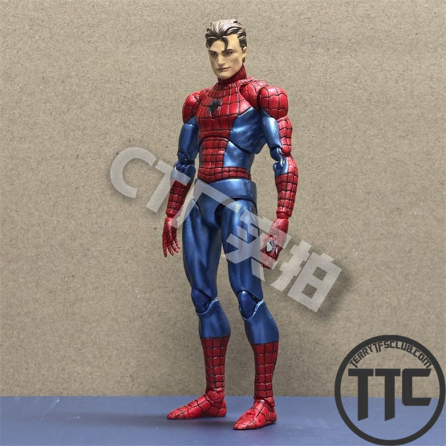 CT Toys Mafex No.075 The Amazing Spider-Man Metallic Color