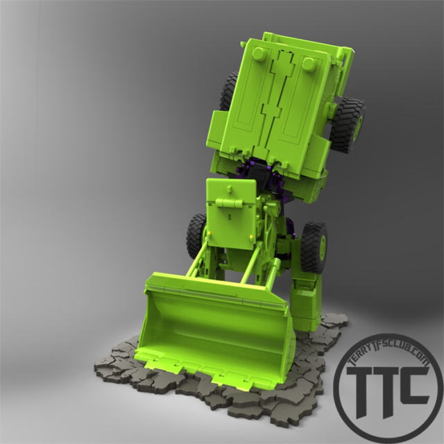 X-Transbots MX-41T Ground Bite Youth Ver. | Scrapper Devastator