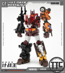 Craftsman Toys DJS-02B Burst Callop Hero & DJS-02C Light Strike Hero Set Of 2 | Scattershot & Afterburner