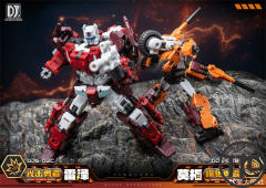 Craftsman Toys DJS-02B Burst Callop Hero & DJS-02C Light Strike Hero Set Of 2 | Scattershot & Afterburner