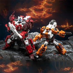 Craftsman Toys DJS-02B Burst Callop Hero & DJS-02C Light Strike Hero Set Of 2 | Scattershot & Afterburner
