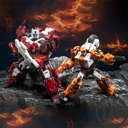 Craftsman Toys DJS-02B Burst Callop Hero & DJS-02C Light Strike Hero Set Of 2 | Scattershot & Afterburner