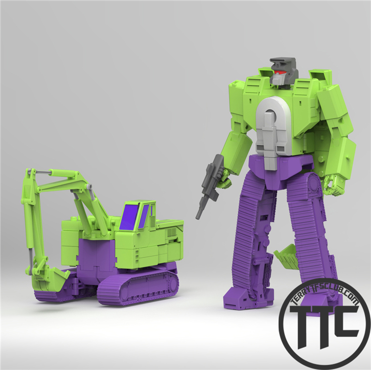 FES】X-Transbots MX-44 Gravedigger | Scavenger Devastator