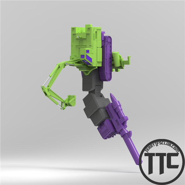 FES】X-Transbots MX-44 Gravedigger | Scavenger Devastator