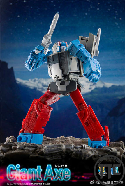 Dr.Wu & Mechanic Studio MS-37 MS-37D MS-37M Giant Axe | Broadside