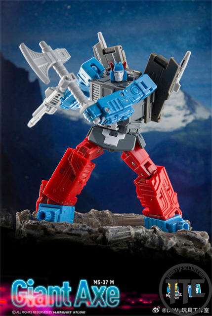 Dr.Wu & Mechanic Studio MS-37 MS-37D MS-37M Giant Axe | Broadside