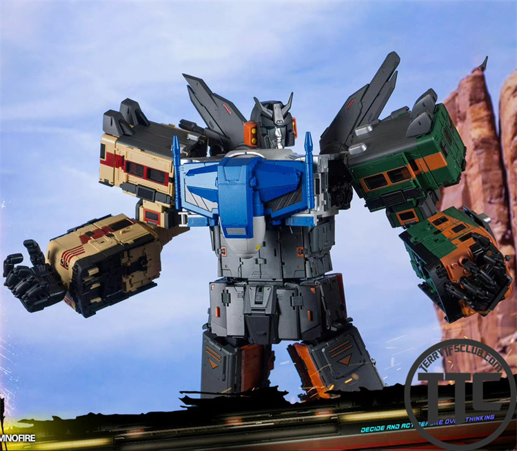 Moon Studio Radiatron Raiden Trainbots Full Set Of 6