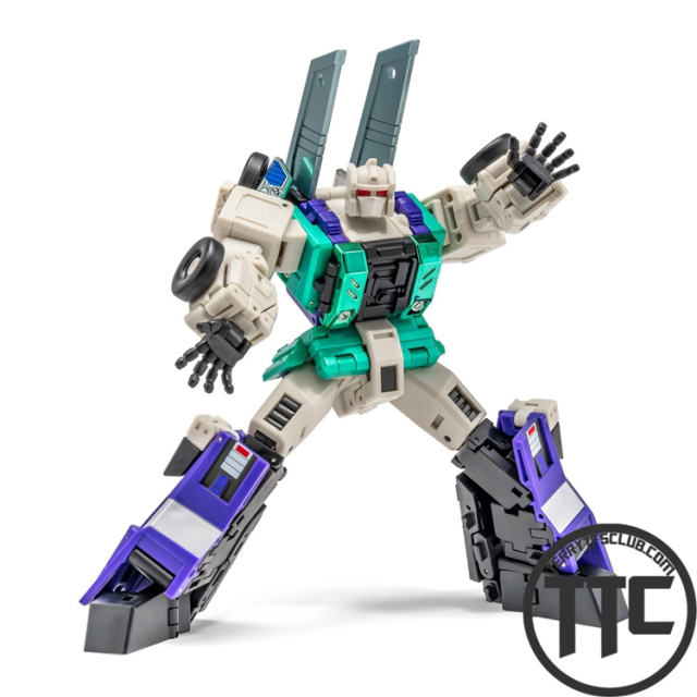 NewAge Toys H74EXR Cho | Sixshot chrome ver.