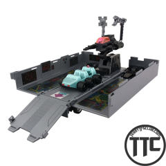 Takara Tomy Missing Link C-01N Nemesis Prime w/ Trailer