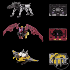 【PRE-ORDER】Takara Tomy Masterpiece MPG-22 Jaguar, Buzzsaw, & Ratbat