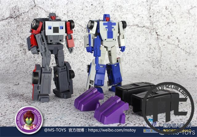 【USED】Magic Square MS MS-B14 & B15 Beat Back & Collide Breakdown & Wildrider Set of 2 Stunticons