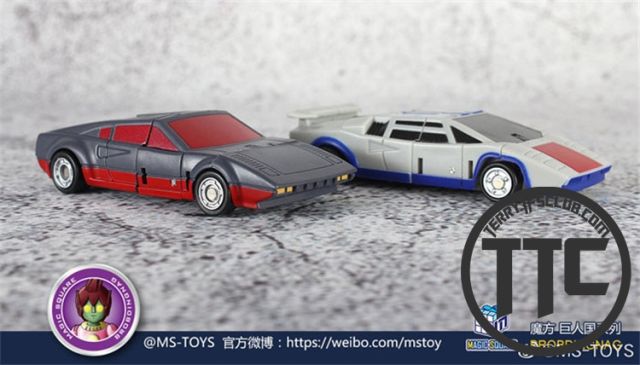 【USED】Magic Square MS MS-B14 & B15 Beat Back & Collide Breakdown & Wildrider Set of 2 Stunticons