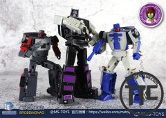 【USED】Magic Square MS MS-B14 & B15 Beat Back & Collide Breakdown & Wildrider Set of 2 Stunticons