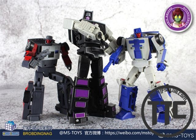【USED】Magic Square MS MS-B14 & B15 Beat Back & Collide Breakdown & Wildrider Set of 2 Stunticons
