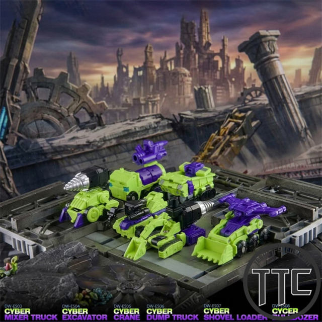 【PRE-ORDER】Dr.Wu ES03~ES08 Cyber Hercules | Devastator