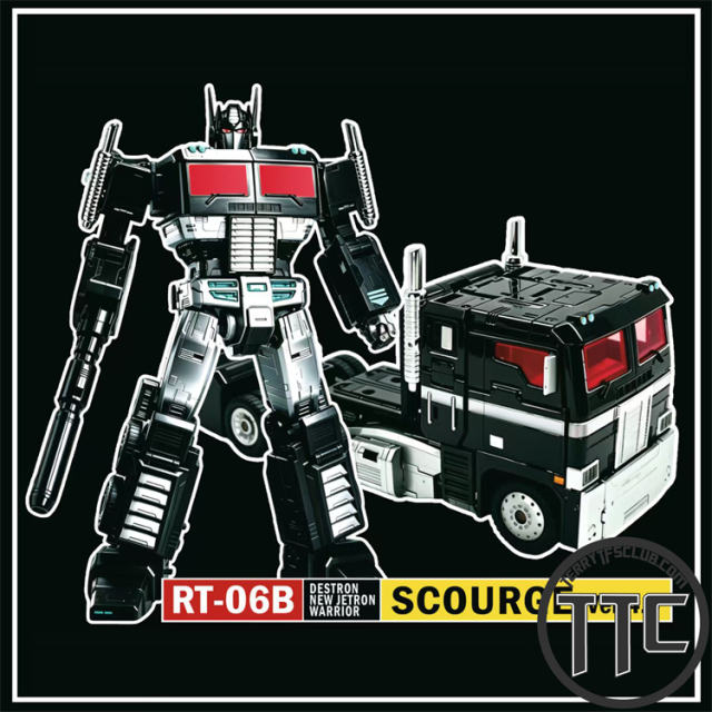 4th Party RT-06B Masterpiece MPG-17B Scourge | Nemesis Prime