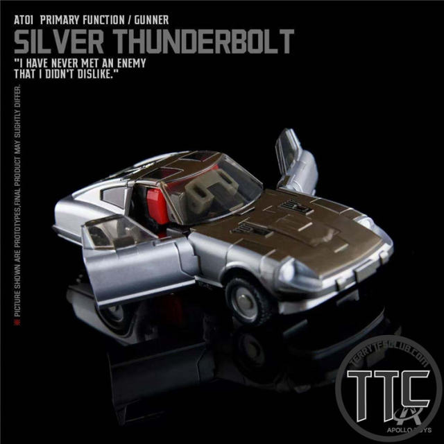 【PRE-ORDER】Apollo Toys AT02 Silver Thunderbolt | Silverstreak