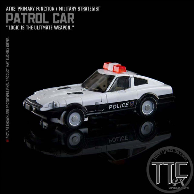 【PRE-ORDER】Apollo Toys AT01 Patrol Car | Prowl