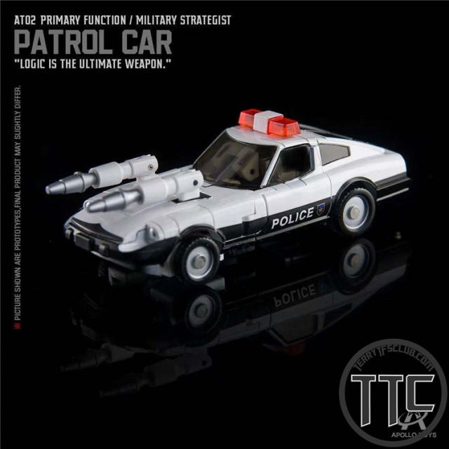 【PRE-ORDER】Apollo Toys AT01 Patrol Car | Prowl
