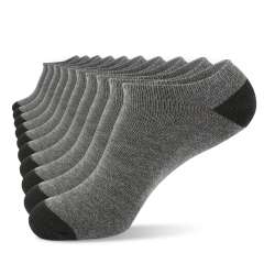 COOPLUS 10 Pairs Mens Low Cut Socks Ankle No Show Running Breathable Socks