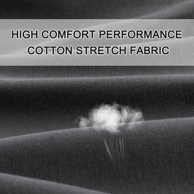 COOPLUS Men's Underwear Boxer Briefs Cotton Stretch Soft Underwear Trunks (5 Pieces)