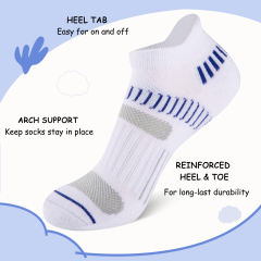 COOPLUS Boys&Girls Socks Low Cut Ankle Socks Comfortable Athletic Socks With Cushioned Sole 10 Pairs