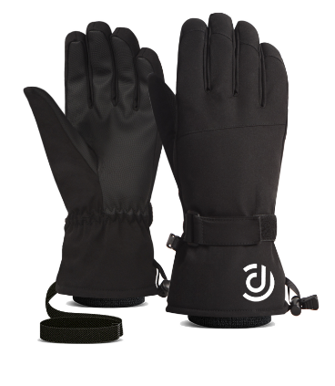 COOPLUS Winter Ski Gloves Warm Breathable Waterproof Gloves Five Finger Touch Screen Gloves for Men and Women